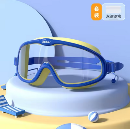 Kids’ Anti-Fog Swimming Goggles – UV Protection