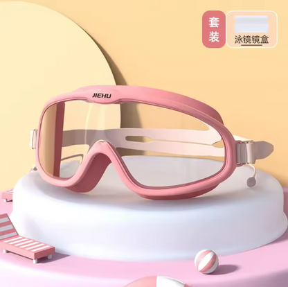 Kids’ Anti-Fog Swimming Goggles – UV Protection